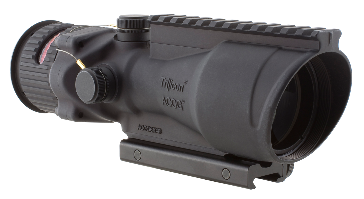 Trijicon Acog, Trj 100001  Ta648    6x48   W/ta75 Red