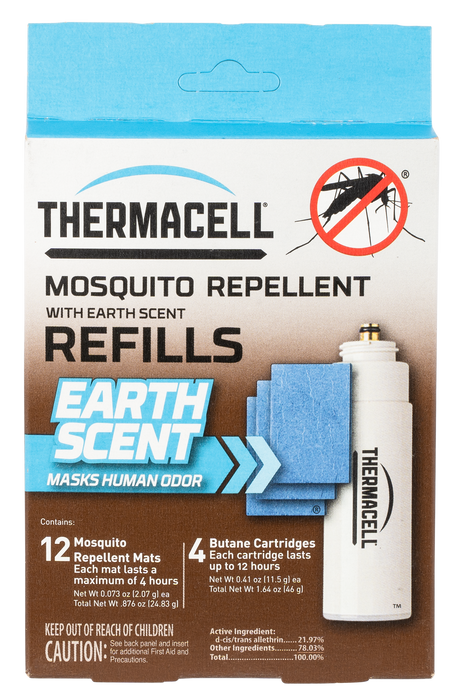 Thermacell Repellent Refill, Ther E4     Earth Scent Mosq Rpllnt Refill  120hrs