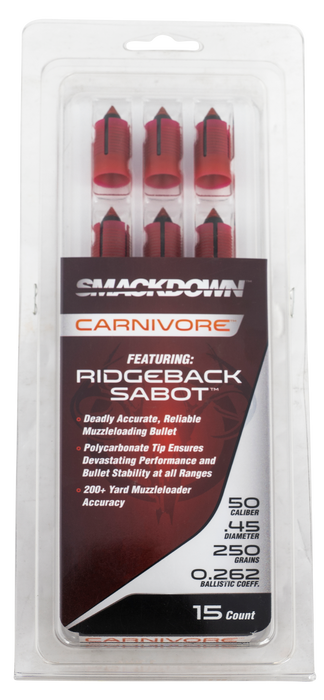 Traditions Smackdown, Trad A2007    Smackdown Bl Carnivore 250/50 15