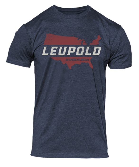 Leupold American Original, Leu 180438 American Original Tee Xl Navy Heather