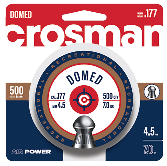 Crosman Essential Domed, Cros Lde7       Essential Domed Pellet 177  500