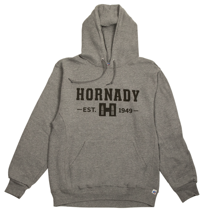 Hornady Hornady Hoodie, Horn 99595xxxxl Hornady Gray  Hoodie 4x