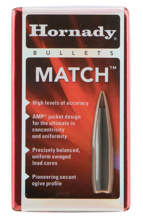 Hornady Match, Horn 27200  Bull .277 110 Bthp Wc           100/25