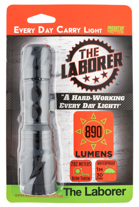 Predator Tactics Inc The Laborer, Pred 97490 Laborer Flashlight