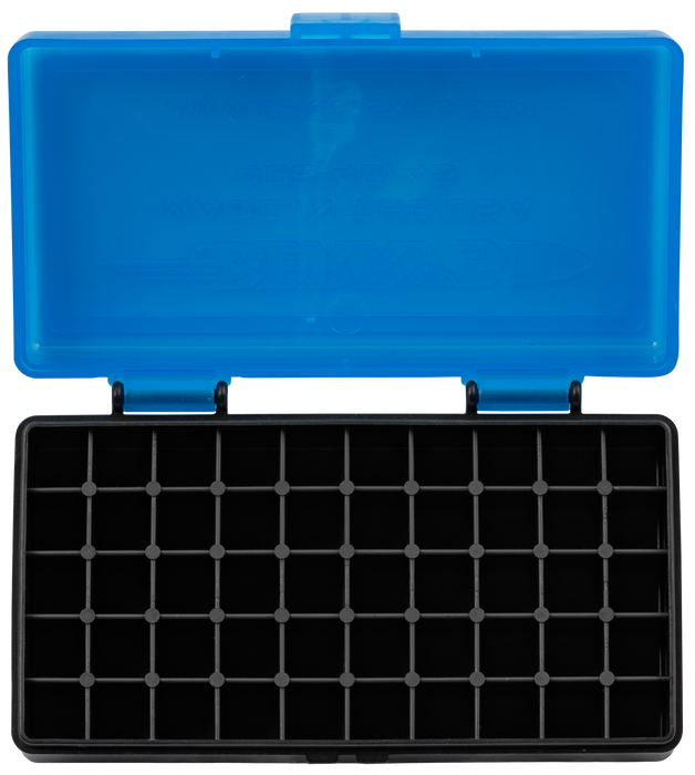 Berrys 408, Berrys 38861    408 Ammo Box  40s/45a  50rd Blu/bk