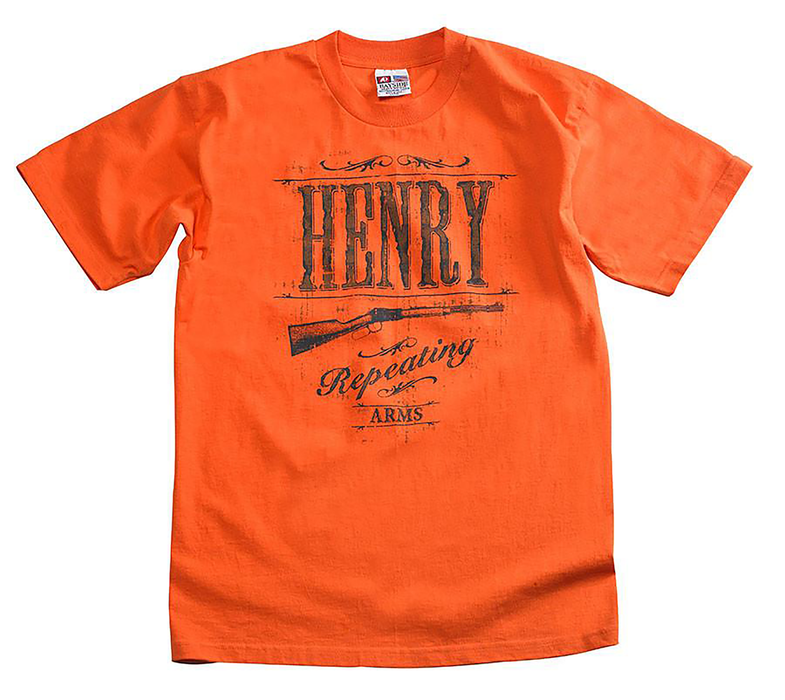 Henry Classic, Henry Hts005xl   Classic T-shirt Orange X-lrg