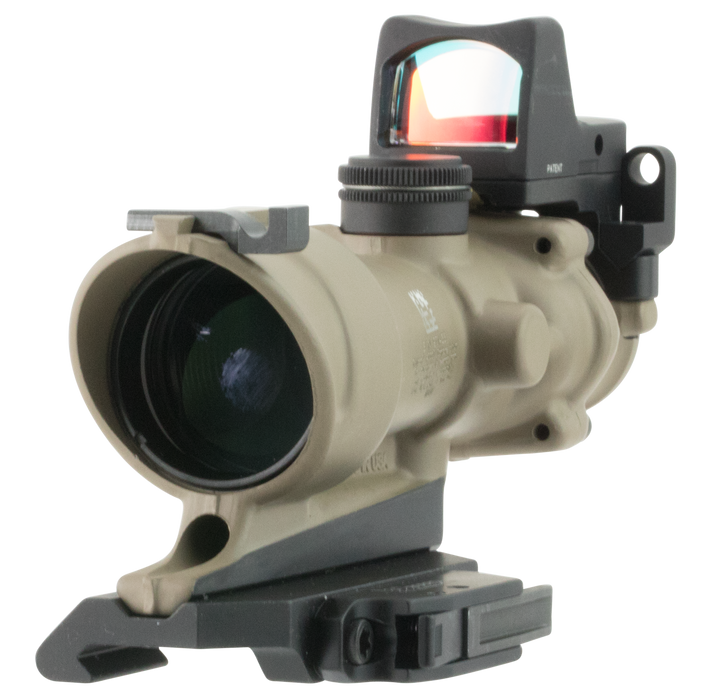 Trijicon Acog Ecos, Trj 100555  Ta01ecos   Combo 4x32/rmr2 3.25moa Fde