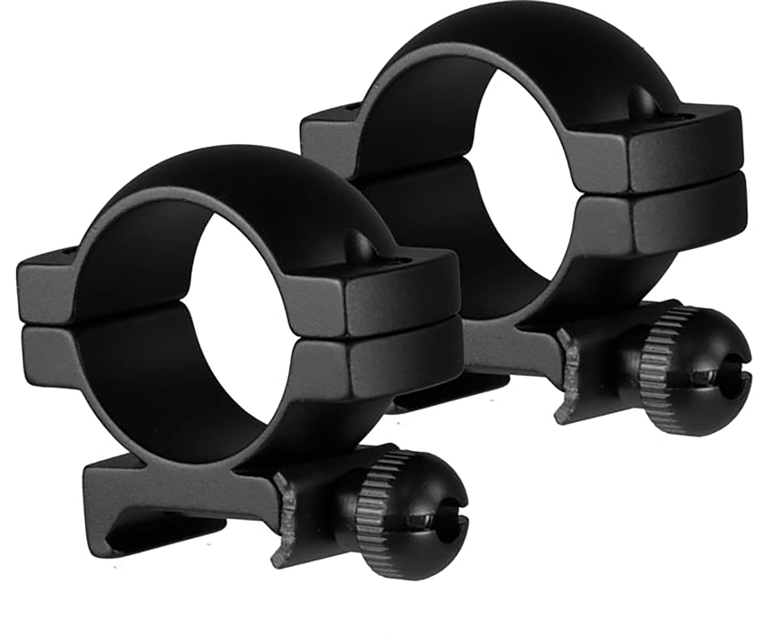 Truglo Scope Ring Set, Tru Tg-tg8960b1  Rings Med 1  Wvr Pic Blk