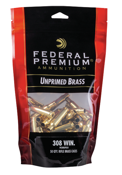 Federal Gold Medal, Fed Pr308upb50     Gm 308    Unp Bagged Brass  50