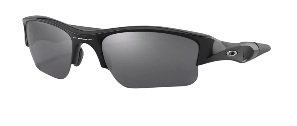 Oakley (luxottica) Flak Jacket, Oakley Flakjacketxlj Flak Jacket Mtt Blk/gry Plr