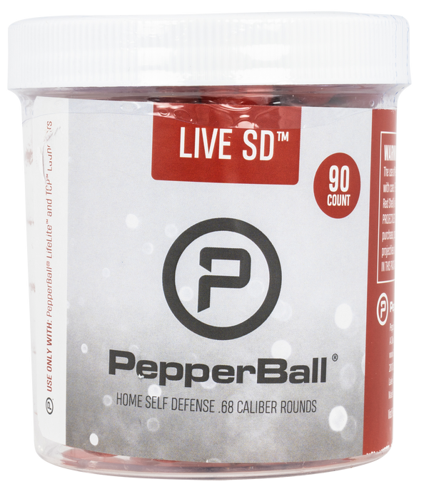 Uts/pepperball Live Sd, Uts 102-06-0351 90 Live Sd Projectiles 90 Rds