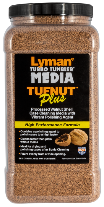 Lyman Turbo Case Cleaning Media, Lym 7631396 Easy Pour Tufnut