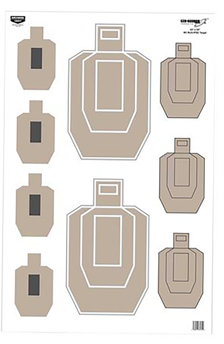 Birchwood Casey Eze-scorer, Bir 37072 Eze-scorer 23x35 Mlt Ipsc          100pk