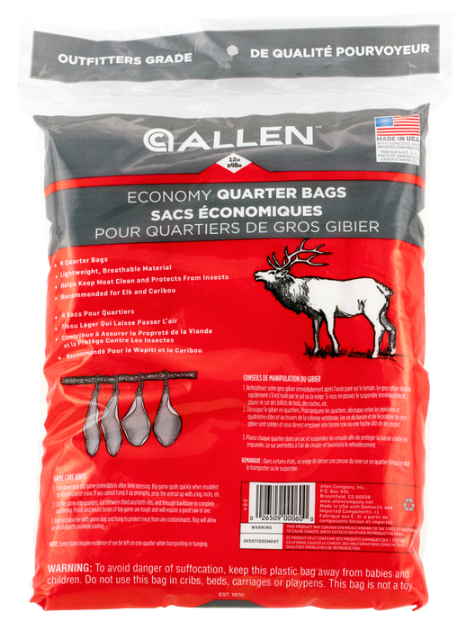 Refurbish Dent Scratch Quarter Bag, Allen 60    Economy Quarter Bag 12x48