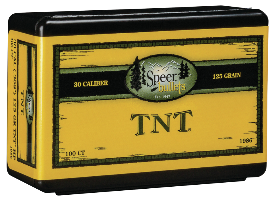 Speer Ammo Tnt, Speer 1986      Bull .308 125 Tnt Hp          100