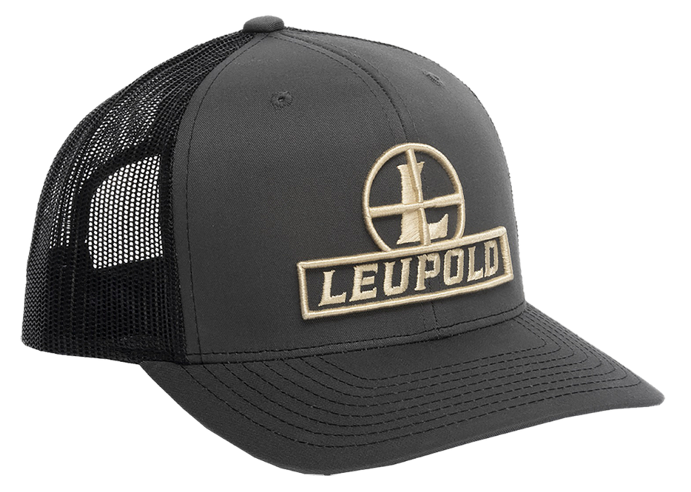 Leupold Reticle, Leu 175509 Leu Reticle Trucker Hat     Grey/grey