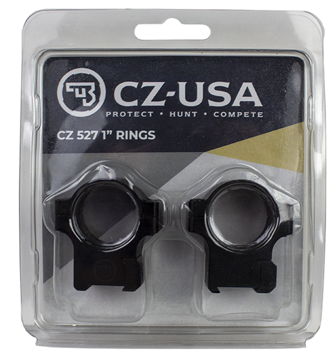 Cz Cz 527, Cz 40088 Alum Scope Rings 1in  Cz527 16mm Dovetail