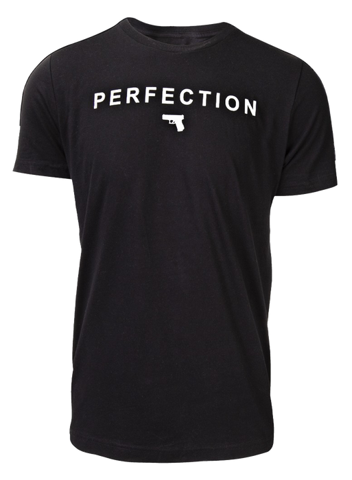 Glock Perfection Pistol, Glock Aa75126  Perfection Pistol Shirt Black    Lg