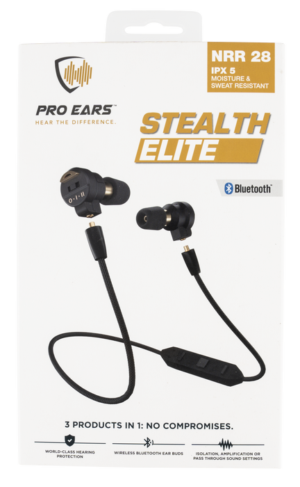 Pro Ears Stealth Elite, Proears Peebblke Stealth Bluetooh Elite