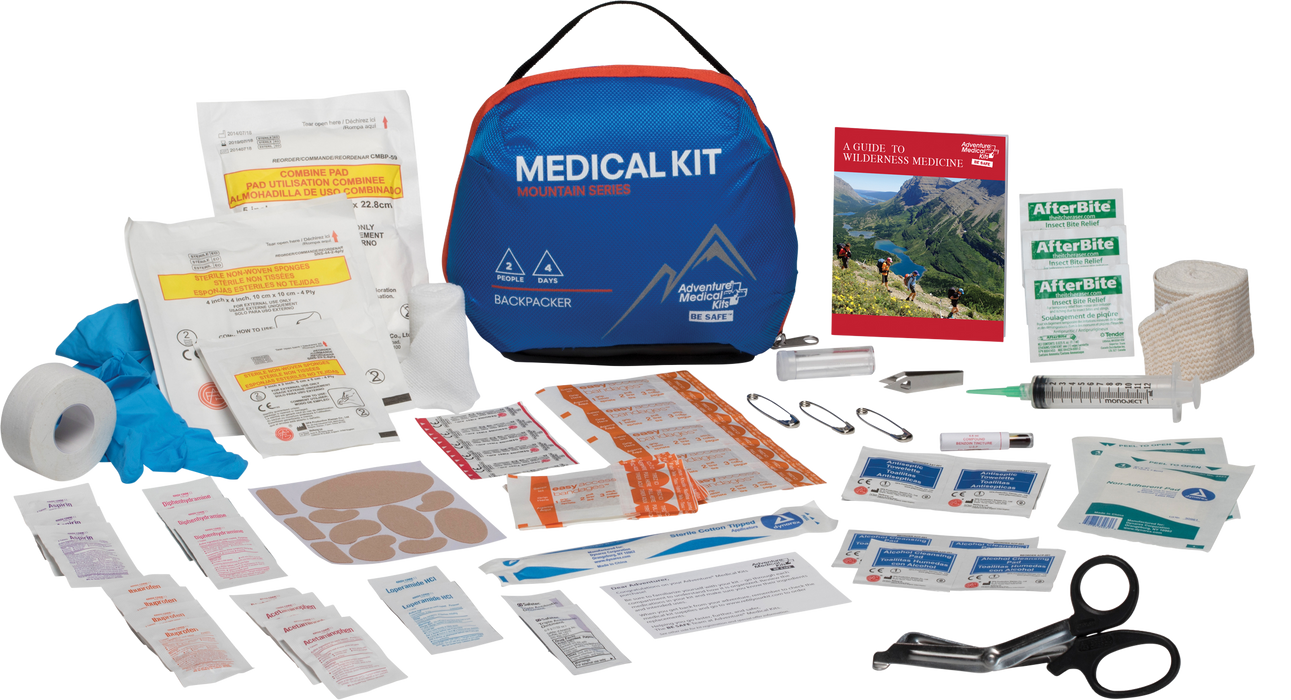 Adventure Medical Kits Mountain Series, Amk 01001003 Mountain Backpacker First Aid Kit