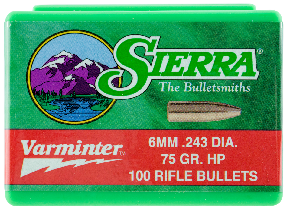 Sierra Varminter, Sierra 1510  .243  75 Hp           100