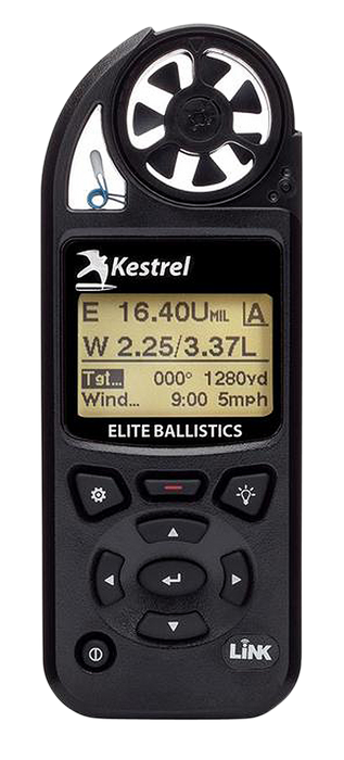 Kestrel(nielsen-kellerman 5700 Elite, Kest 0857ablk 5700 Elite Wethr Metr W/appld Bal Bk