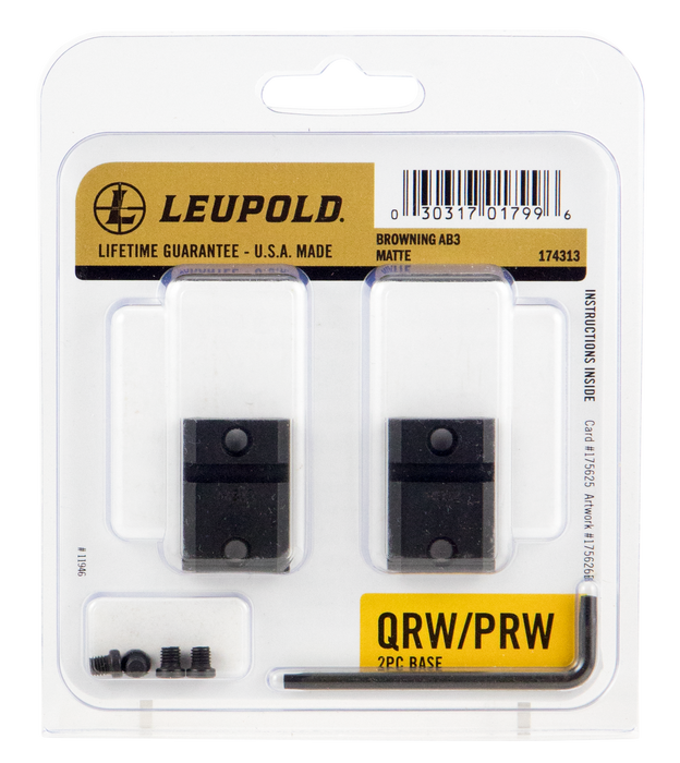 Leupold Qrw, Leu 174313 Qrw 2-base Brn Ab3 Mt