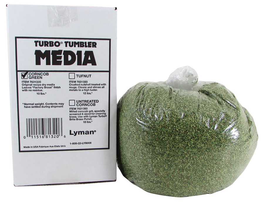 Lyman Corn Cob Plus, Lym 7631320 Turbo Media           10lb