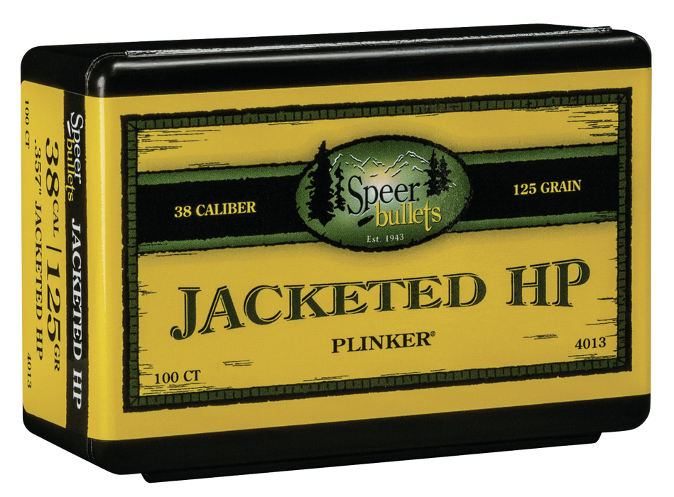 Speer Ammo Handgun, Speer 4013      Bull .357 125 Jhp             100