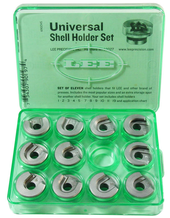 Lee Universal, Lee 90197 Set/univ Press Shell Holders