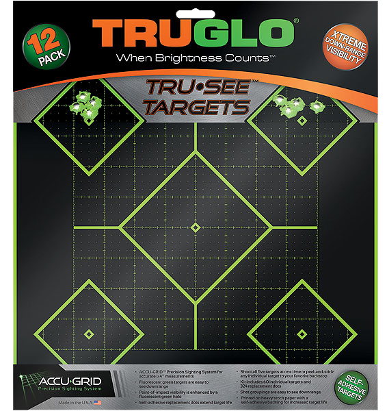 Truglo Tru-see, Tru Tg-14a12     Tru-see Tgt Diz 12x12 12pk