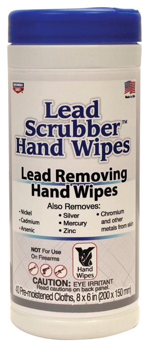 Birchwood Casey Lead Scrubber, Bir 32440 Lead Scrubber Hand Wipes    40pk