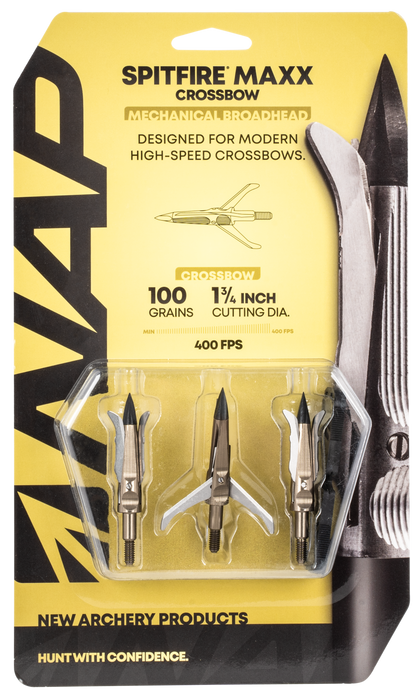 Nap Spitfire Maxx, Nap 60-698        Spitfire 100 Crossbow 3pk