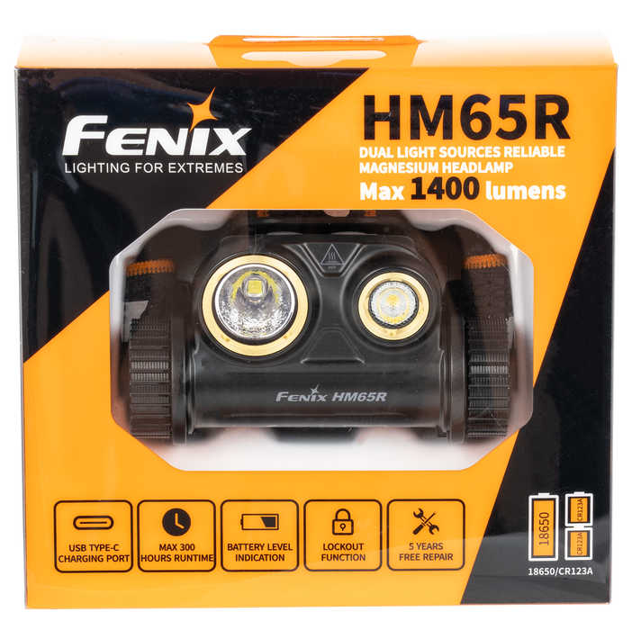 Fenix Wholesale Hm65r, Fenix Fxhm65r Usb Typc Rechar 1400lum Head Spt-fld