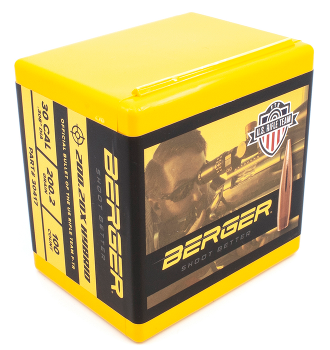 Berger Bullets Target, Berg 30417 Bull .308 200g 20x Trgt 100