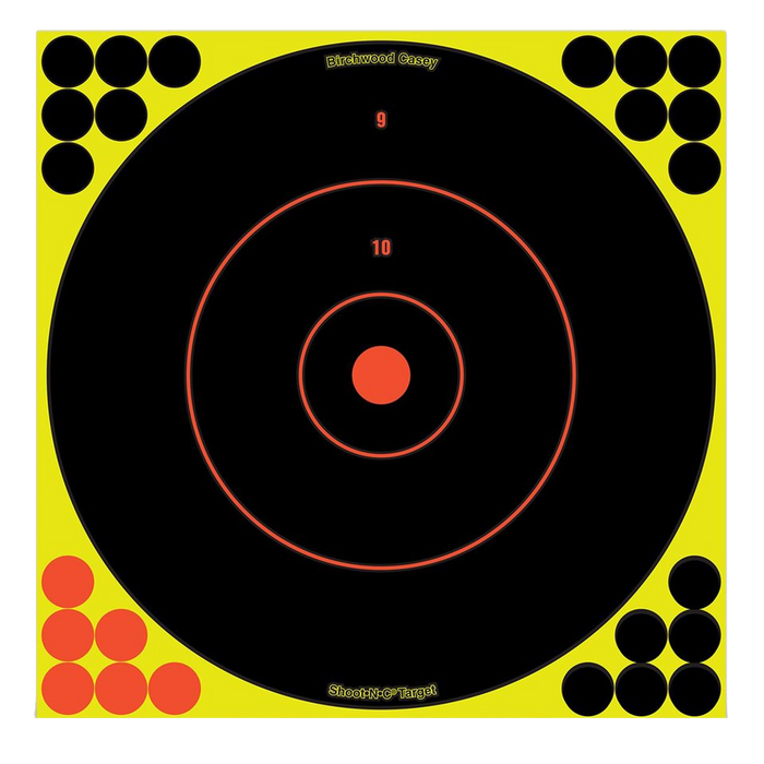 Birchwood Casey Shoot-n-c, Bir 34070 Shoot-n-c 12" Bullseye             100pk