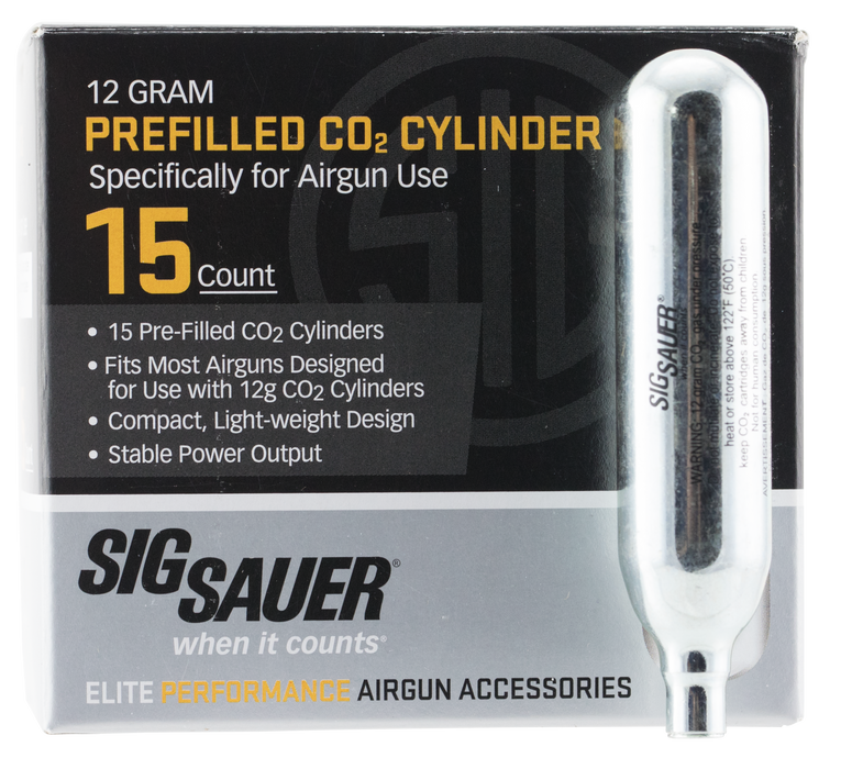 Sig Sauer Airguns Co2, Sig Ac-12-15 Co2 Air 12gr          15pk