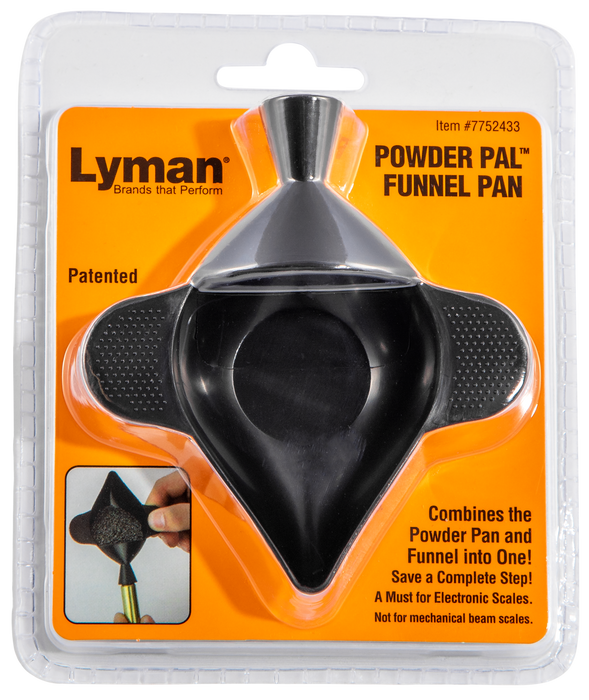 Lyman Powder Pal, Lym 7752433 Elec Scale Funnel Pan