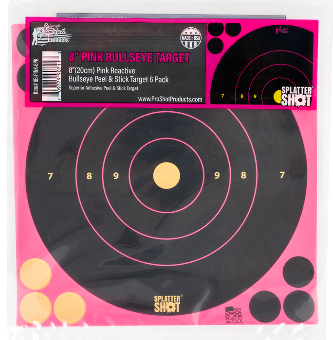 Pro-shot Splattershot, Proshot 8b-pink-6pk       8" Splatter Sightin  Pnk