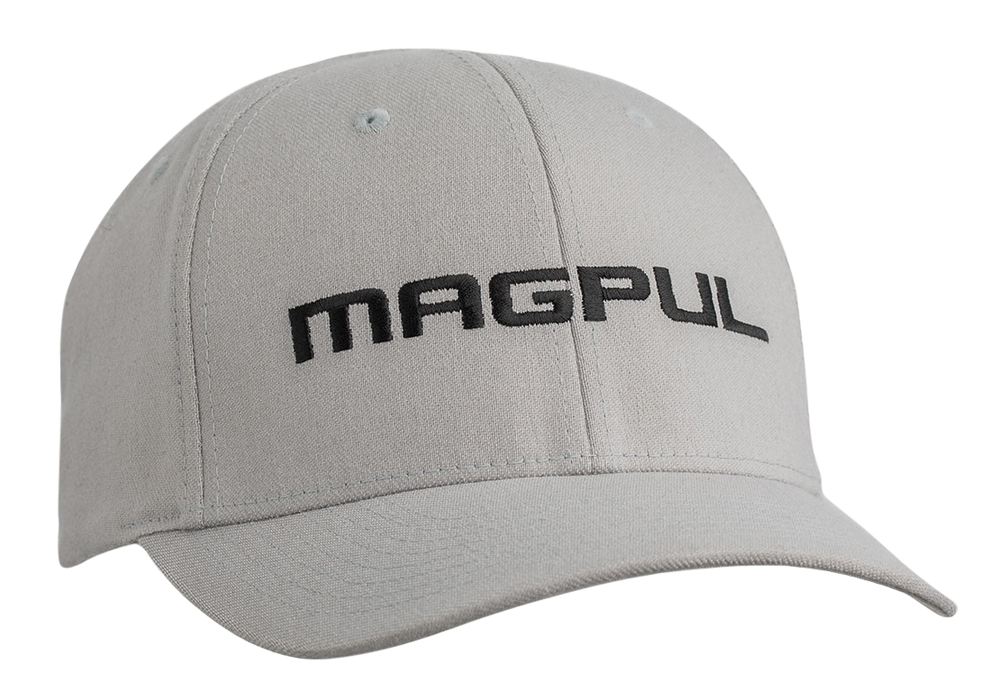 Magpul Industries Corp Wordmark, Magpul Mag1103-020 Wordmark Stretch Hat L/xl  Gry