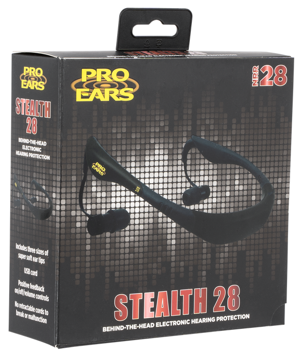 Pro Ears Stealth 28, Proears Peebblk Stealth 28 Black