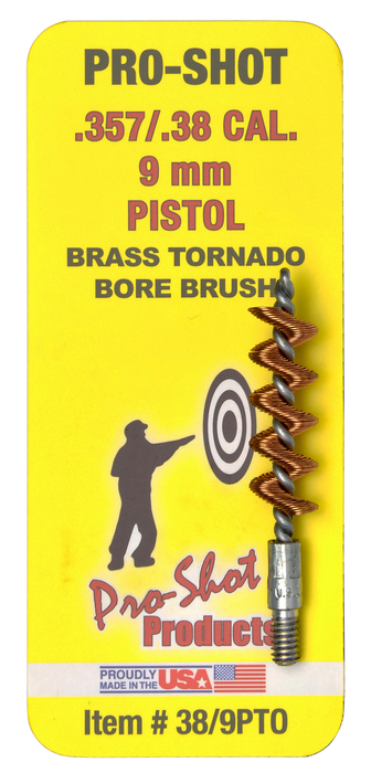 Pro-shot Tornado, Proshot 38/9pto   38/9mm Pstl Tornado Bore Brush