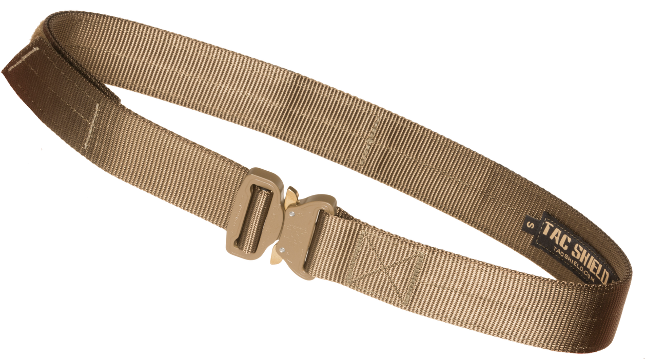 Tacshield (military Prod) Tactical, Tacshield T30lgcy   Belt 1.5  Cobra Buckle  Tan Lg