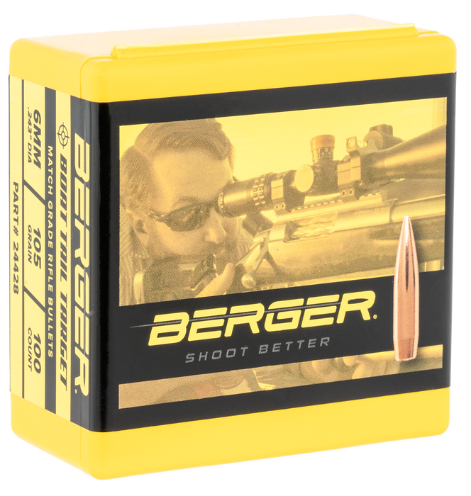 Berger Bullets Target, Berg 24428 Bull .243 105g Bt Tgt   100