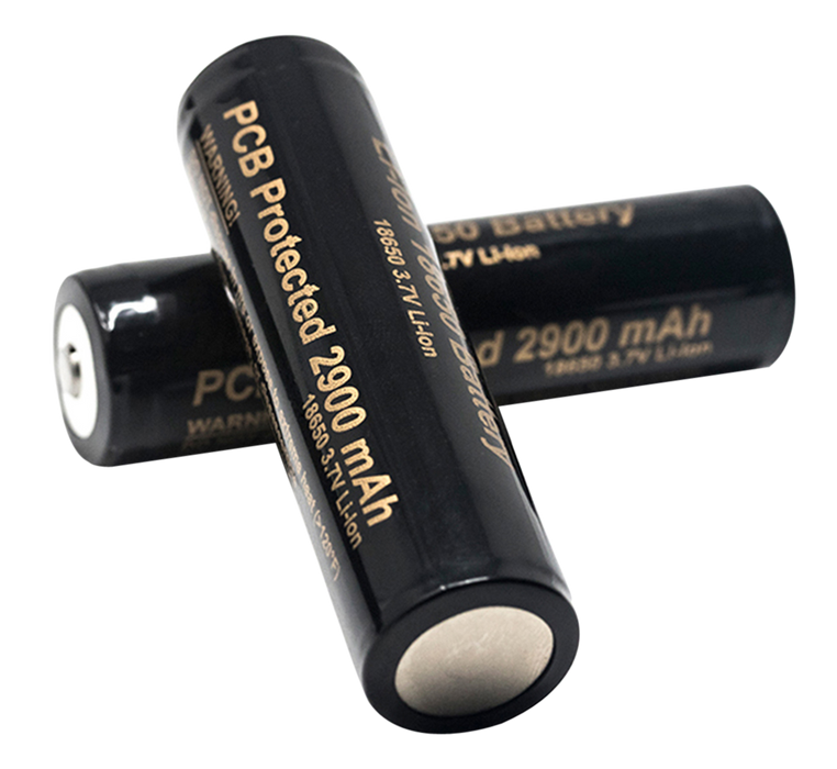 Predator Tactics Inc 18-650, Pred 97395 Pair 18-650 Lithium Ion 2900mah