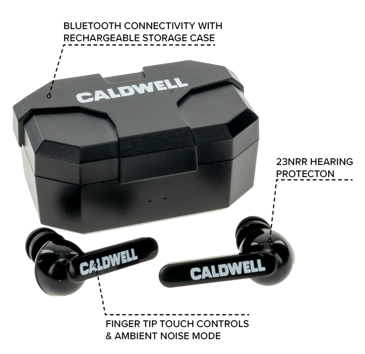 Caldwell E-max, Cald 1102673 Elec Earplugs(in-ear) Bluetooth