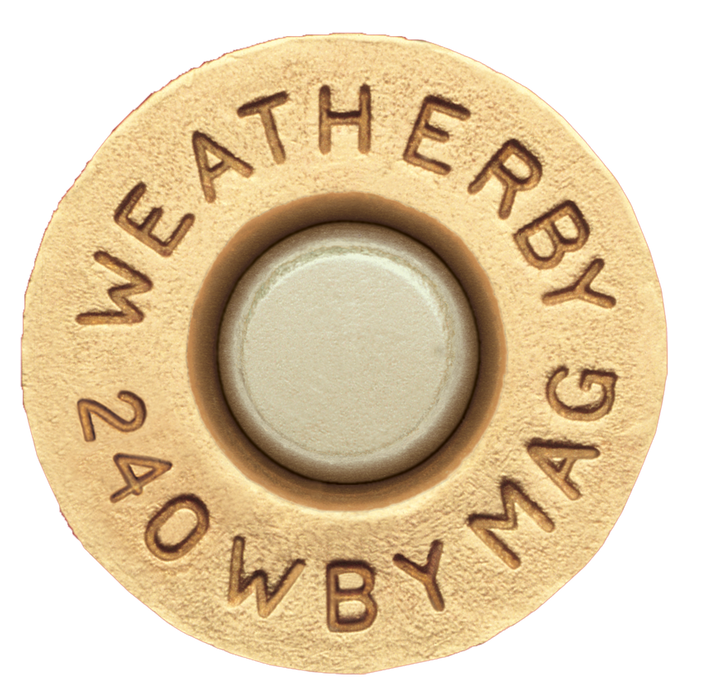 Weatherby Unprimed Cases, Wthby Brass240  Up Brass 240wby     20