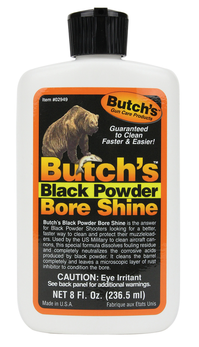 Butchs Butch's Black Powder Bore Shine, Lym 02949 Butchs Bp Bore Shine     8oz