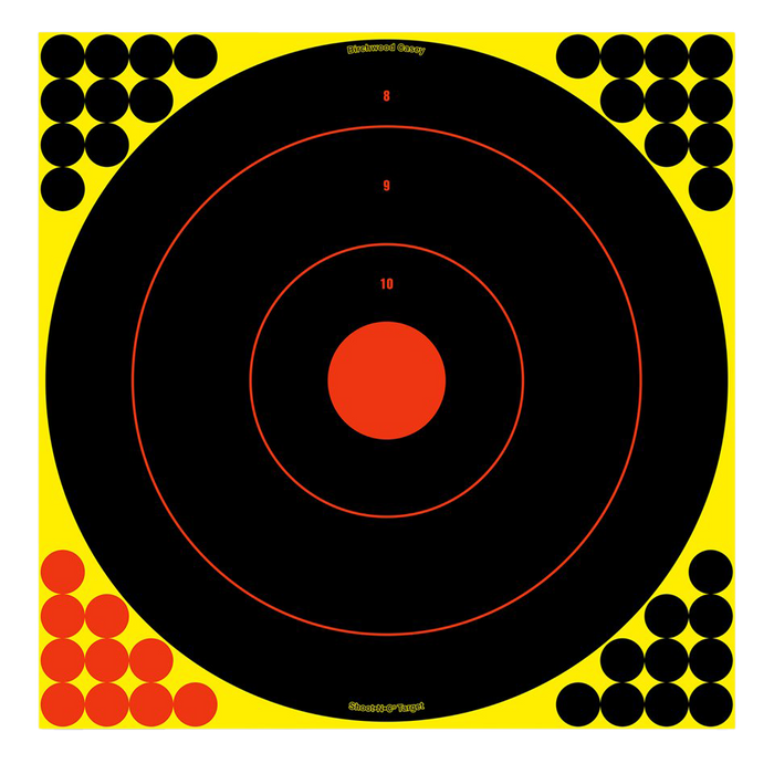 Birchwood Casey Shoot-n-c, Bir 34186 Shoot-n-c 17.25" Bullseye           12pk