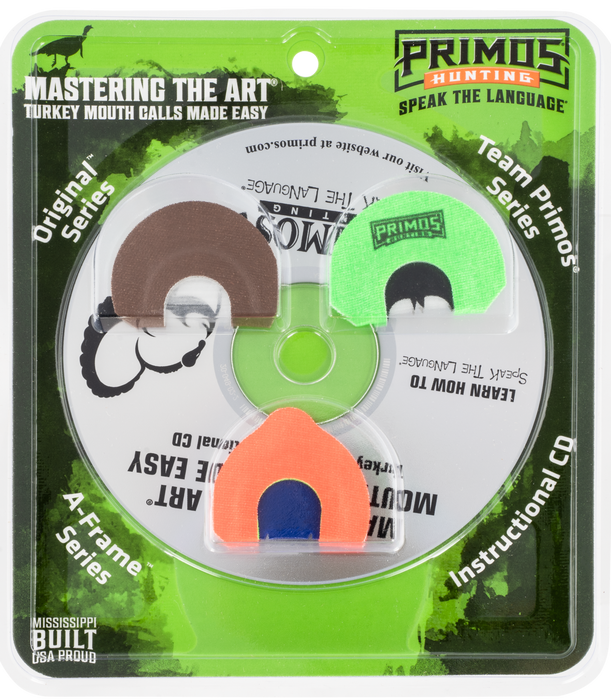 Primos Mastering The Art, Prim Ps1243 Primos Mta Mouth Calls Blister